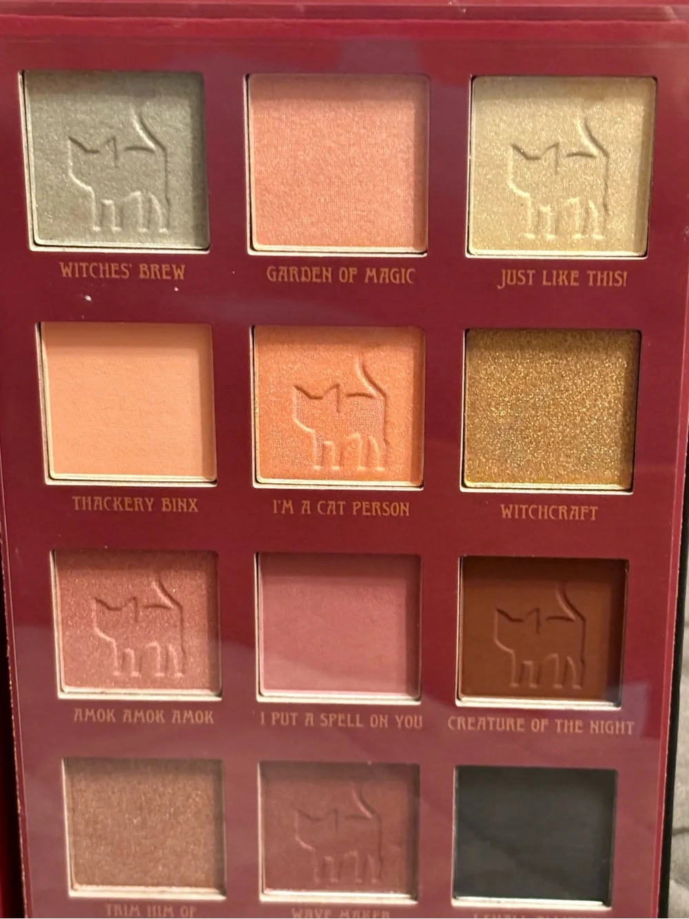 NWT•Disney Hocus Pocus 12 color Eyeshadow Palette